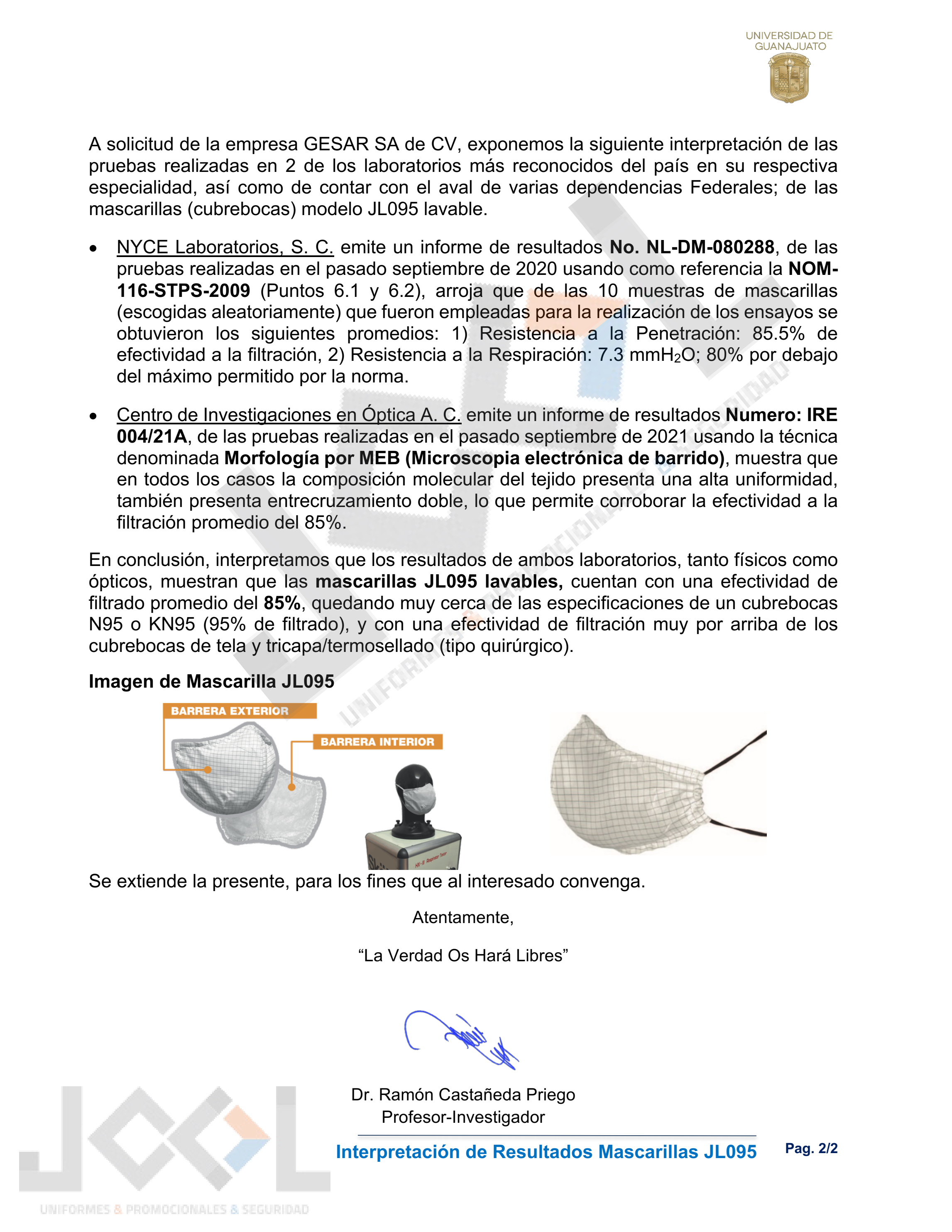 estudio de las mascarillas 2